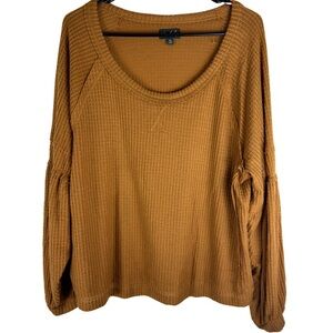 Wonderly Mustard Sweater Size M EUC